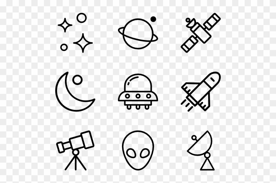 Space - Surprise Icon Clipart