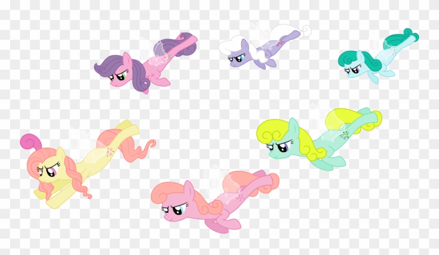 Forget Me Not Clipart Clear Background - Mlp Baby Flutter Ponies - Png Download