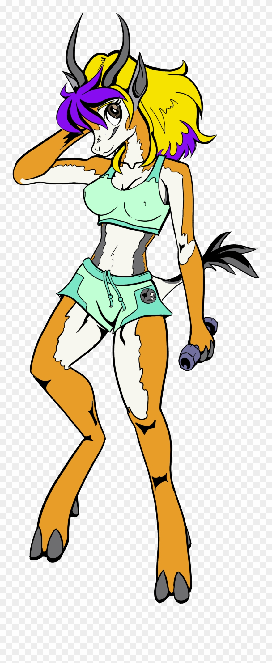 Well It S Basically A Specific Kind Of Gazelle Other Cartoon Clipart Pinclipart