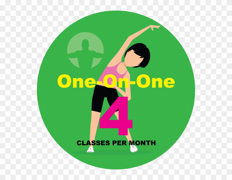 One On One Personal Training - Illustration Clipart