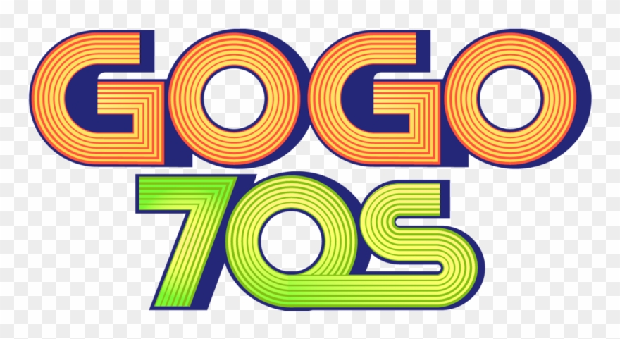 Go Go 70s - Circle Clipart