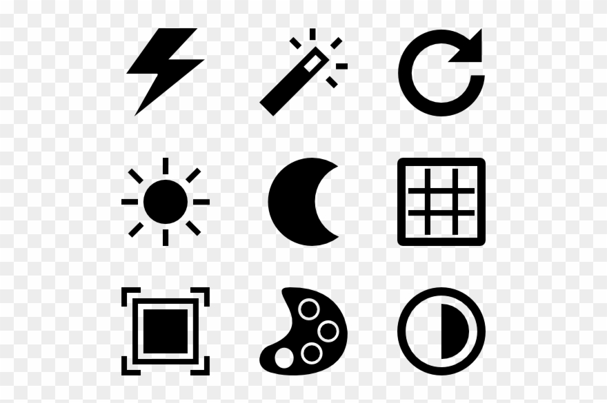 Camera Interface - Home Repair Icon Clipart