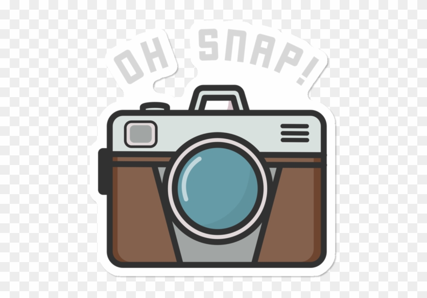 Funny Photography Pun - Softball Decal Clipart