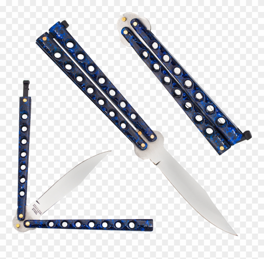 Blue Bokeh Paint Splatter Drop Point Dual Flip Side - Попсокет На Новый Год Clipart