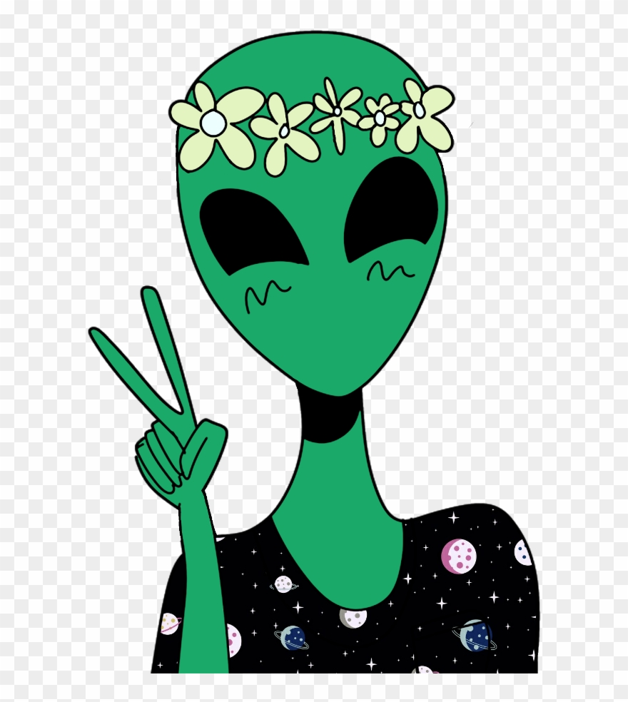 Alien Sticker - Aliens Clipart