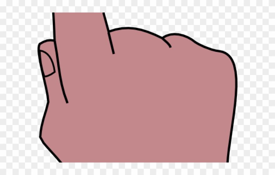 Fingers Clipart Pointy - Png Download