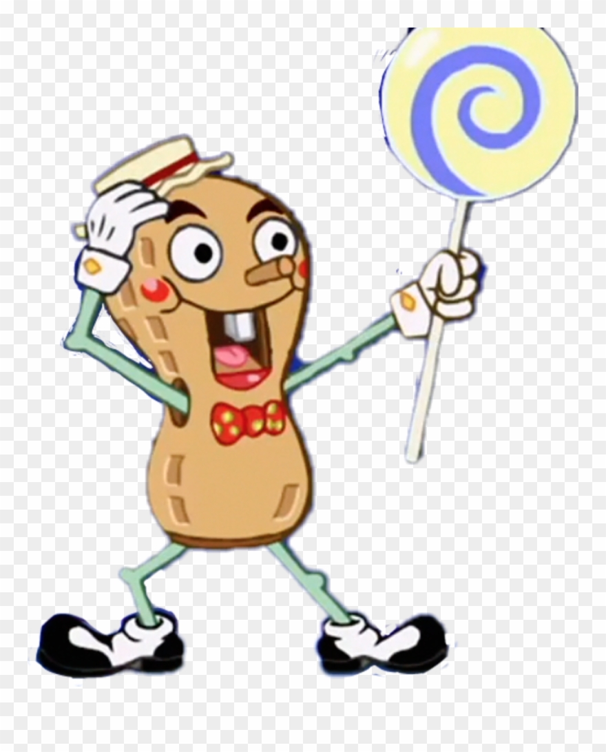 Cacahuate Sticker - Goofy Goober Nut Clipart