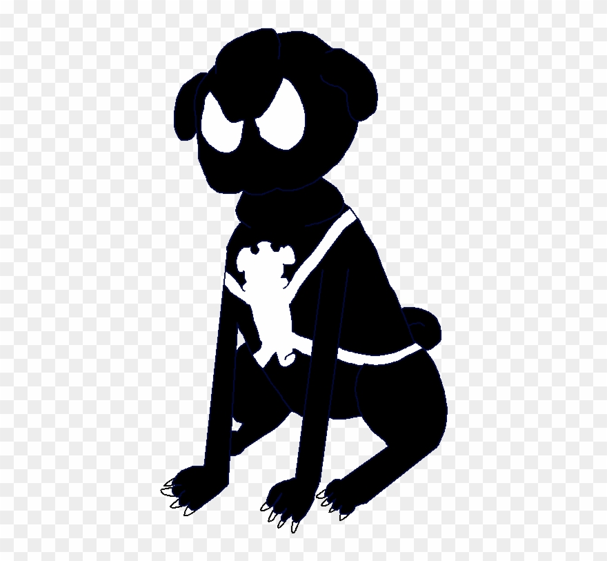 Symbiote-pug Clipart