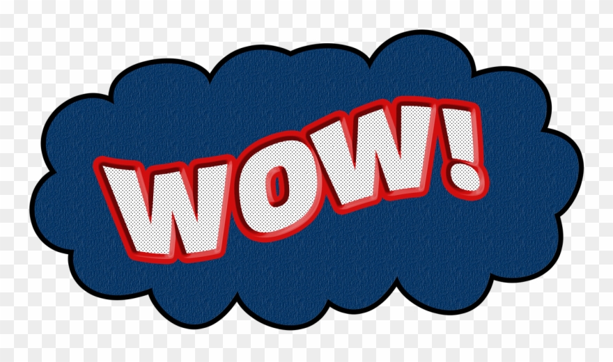 Wow Surprise Astonish - Illustration Clipart