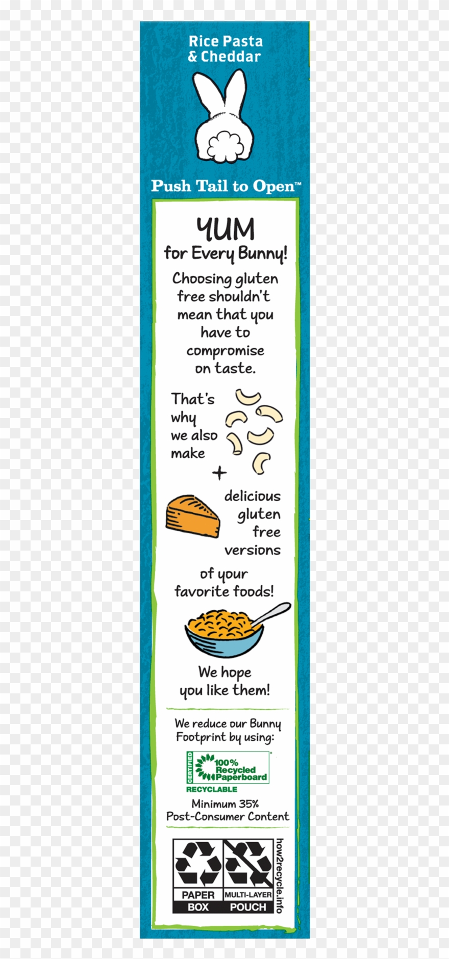 Annie's Gluten Free Mac & Cheese Pasta & Cheddar Mac - Lip Care Clipart