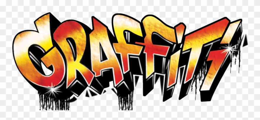 Graffiti Clipart Clear Background - Graffiti Transparent Background - Png Download