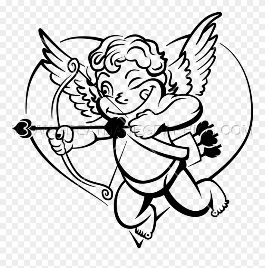Picture Freeuse Library Valentines Production Ready - Png White Cupid Transparent Clipart