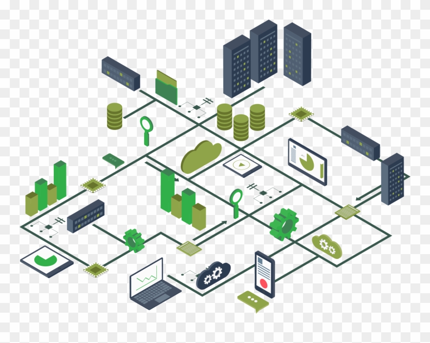 Build And Manage Groups Of Virtual Servers Whilst Avoiding - Infrastruttura Png Clipart