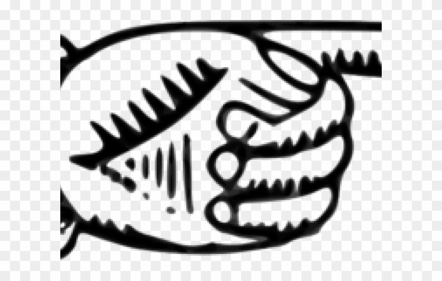 Right Clipart Finger Pointing - Png Download