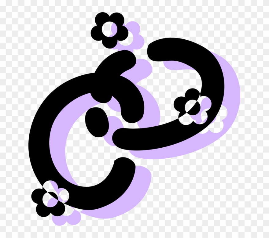 Vector Illustration Of Wedding Band Rings Signify Pledge - Illustration Clipart