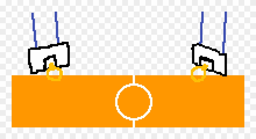 Basketball Court - Circle Clipart