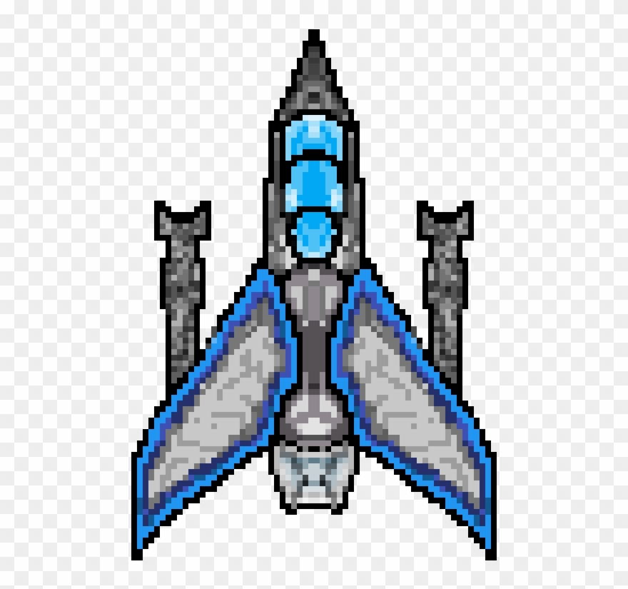 Spaceship - Cartoon Clipart