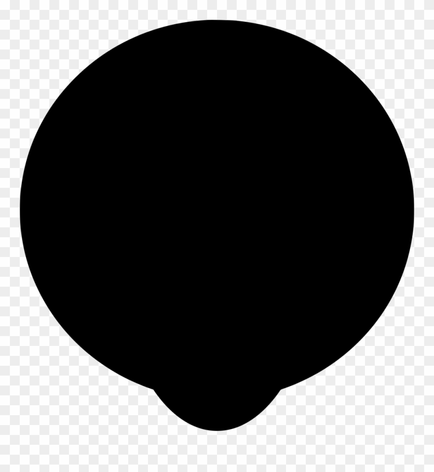 Download Png - Punto Negro Grande Simbolo Clipart