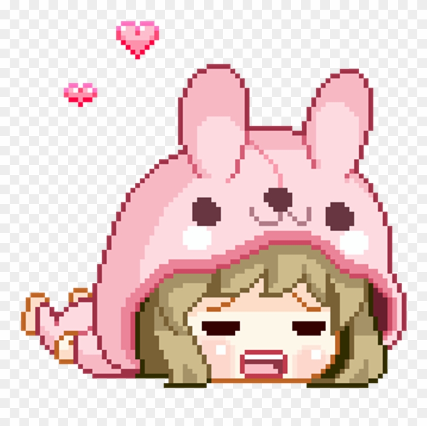 Pixel Kawaii Aesthetic - Anime Pixel Clipart