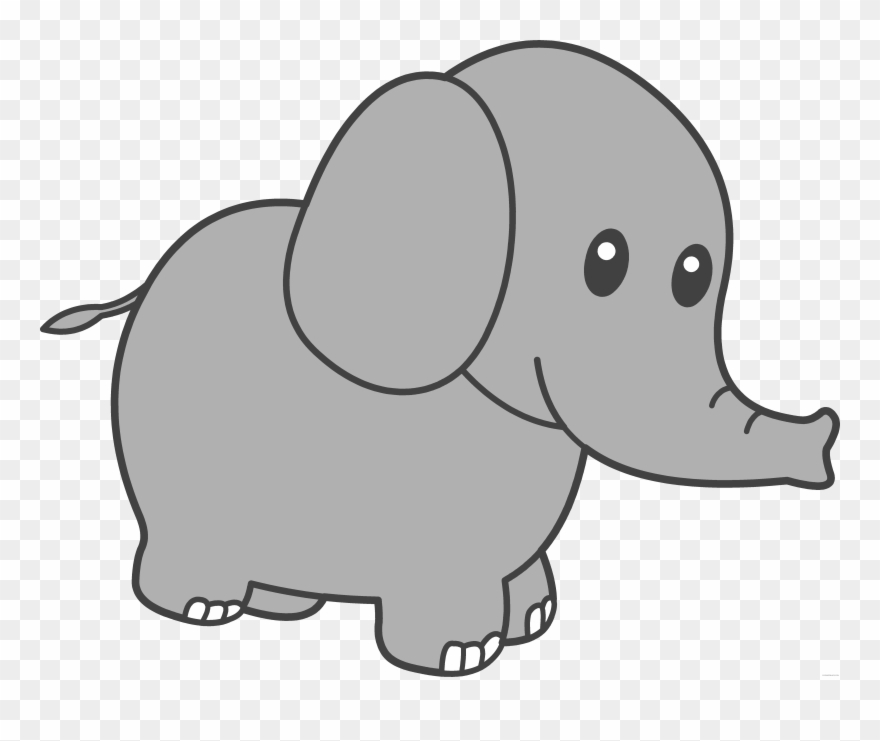 Guarantee Clipart Elephant - Elephant Clipart Transparent Background - Png Download