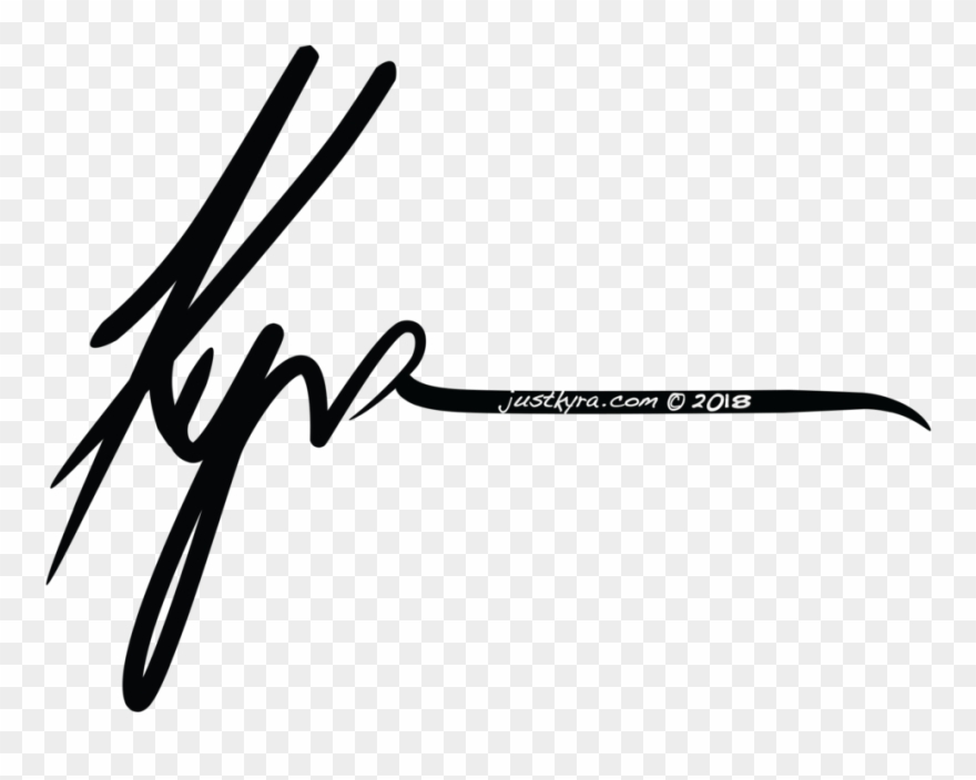 Justkyra Photography - Calligraphy Clipart