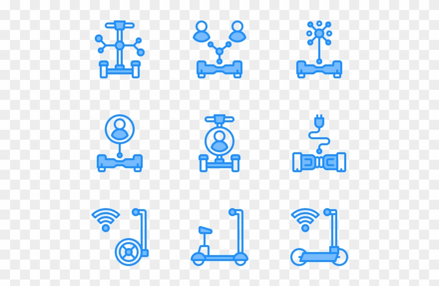 Scooter Sharing Clipart