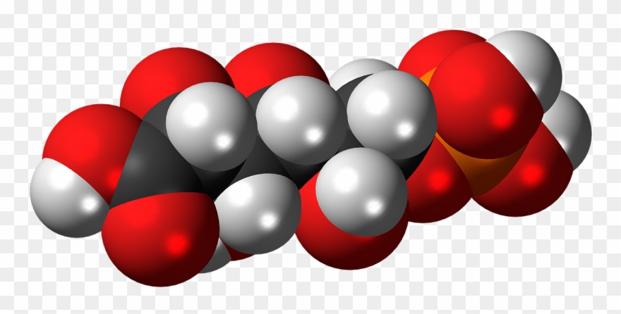 Phosphogluconic ,compound,atoms,bonding - Illustration Clipart