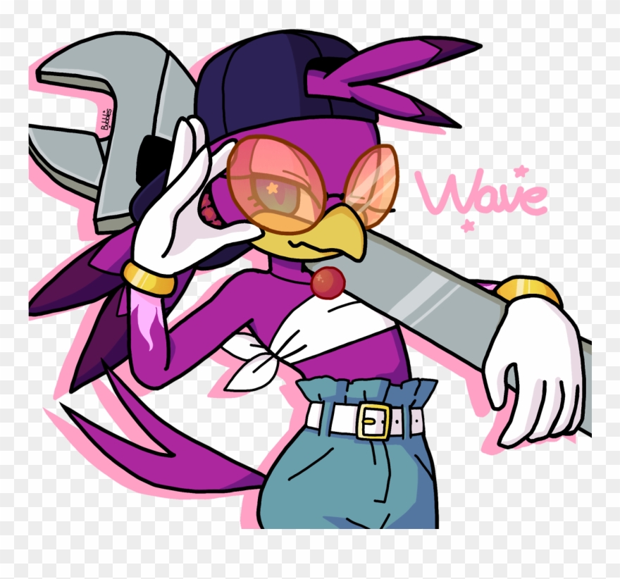 Mod Bubbles Wave The Swallow Sonic Girls Sonic Riders - Wave The Swallow Sonic Riders Clipart