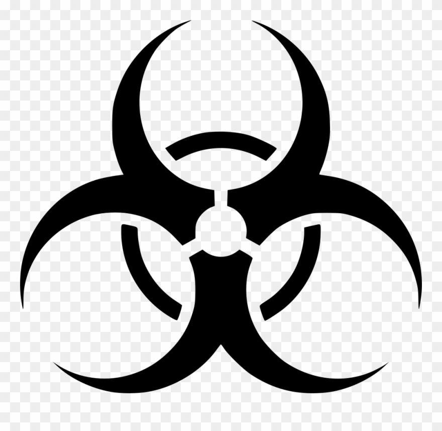 Png File Svg - Biohazard Symbol Clipart