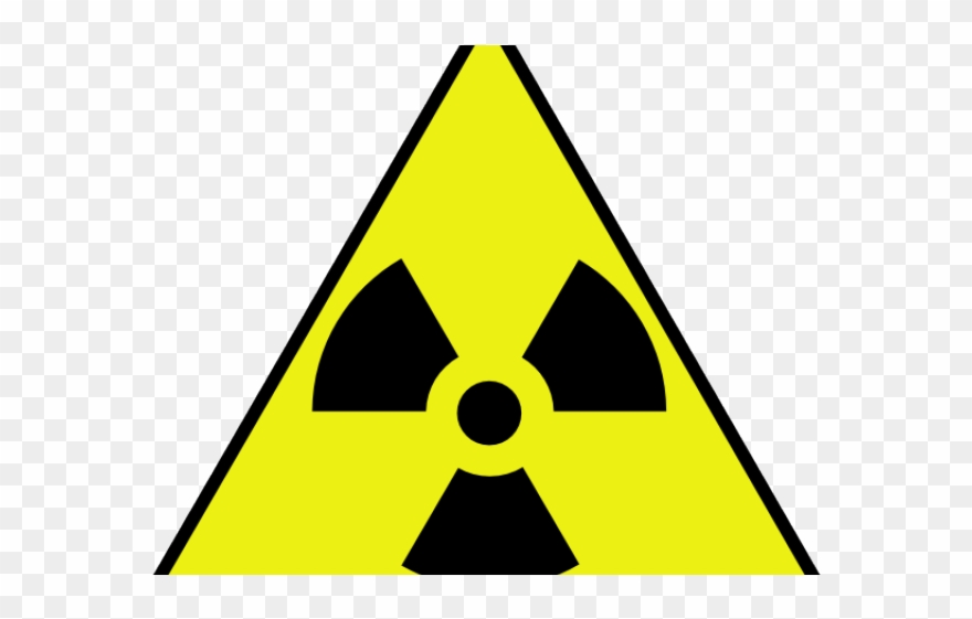 Biohazard Clipart Nuclear Sign - Nuclear Warning Sign Png Transparent Png