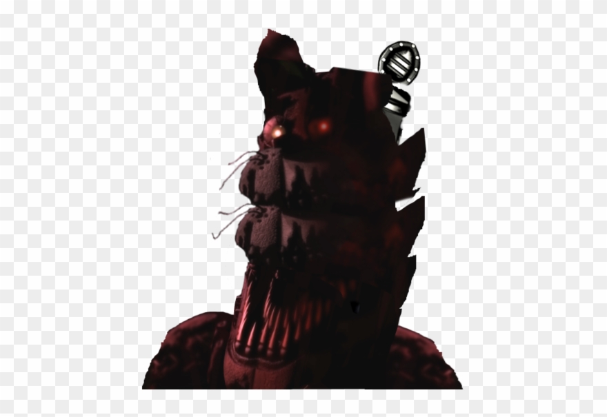 Nightmare Foxy Free Download Png - Fnaf Nightmare Foxy Png Clipart