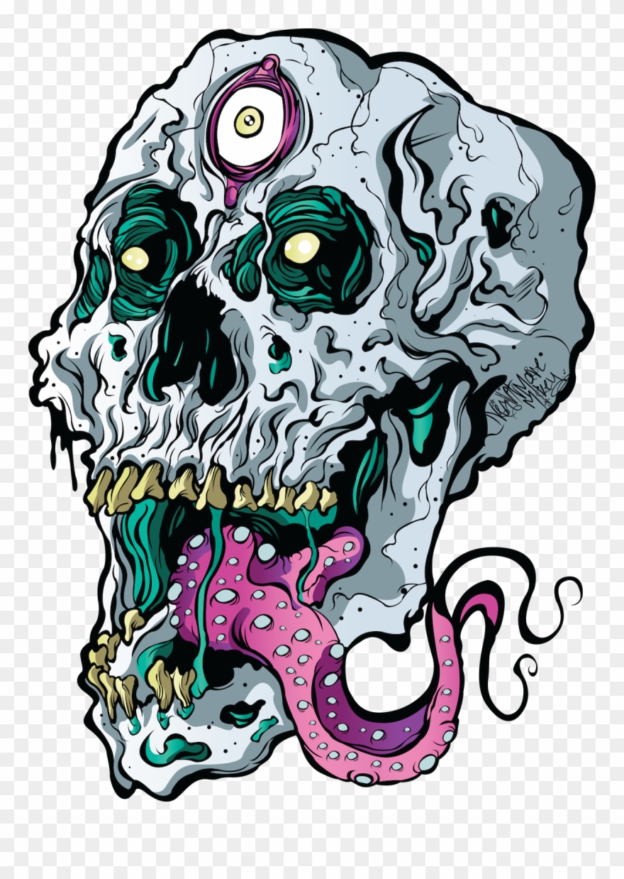 Skull - Illustration Clipart