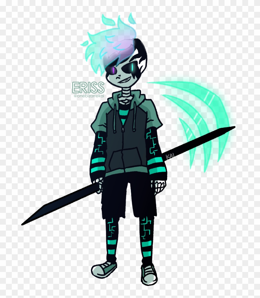 Eriss, A “nightmare X Ink” Kid - Cartoon Clipart