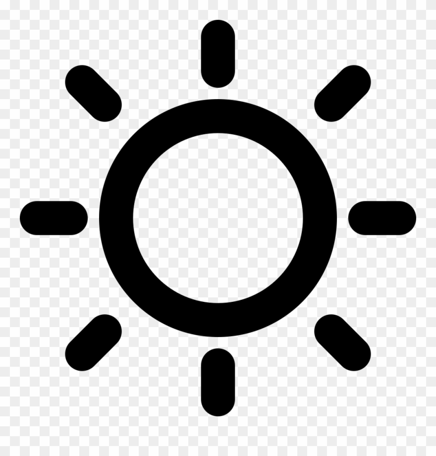 Sun Sunny Day Weather Symbol Comments - Summer Icon Png Clipart