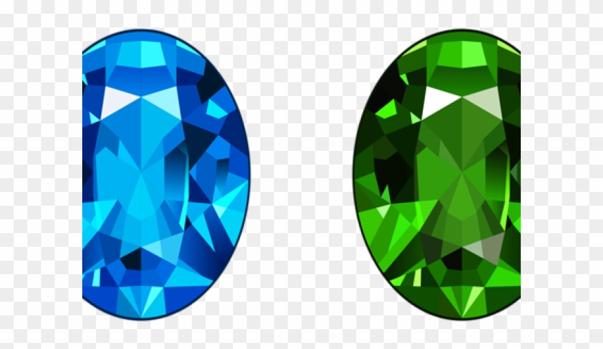 Emerald Clipart Green Gem - Green Gem Stone Png Transparent Png