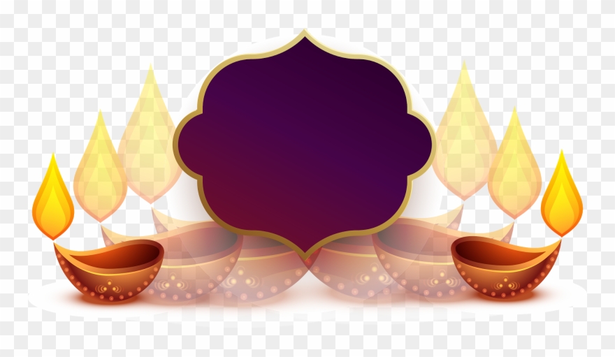 Diwali Oil Lamp - Diwali Oil Lamp Png Clipart