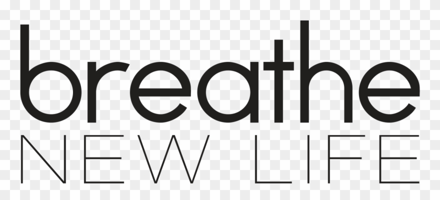 Breathe New Life Text Clipart
