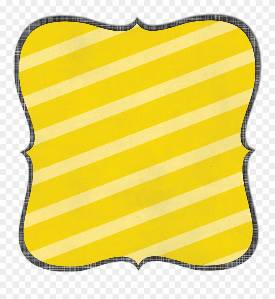 Yellow Bracket Decoration - Parallel Clipart