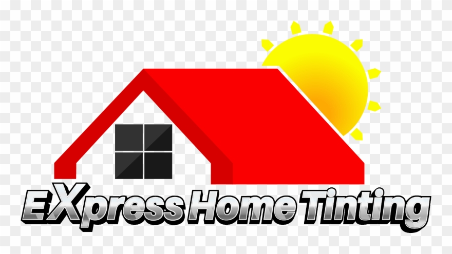 Express Home Tinting Logo Clipart