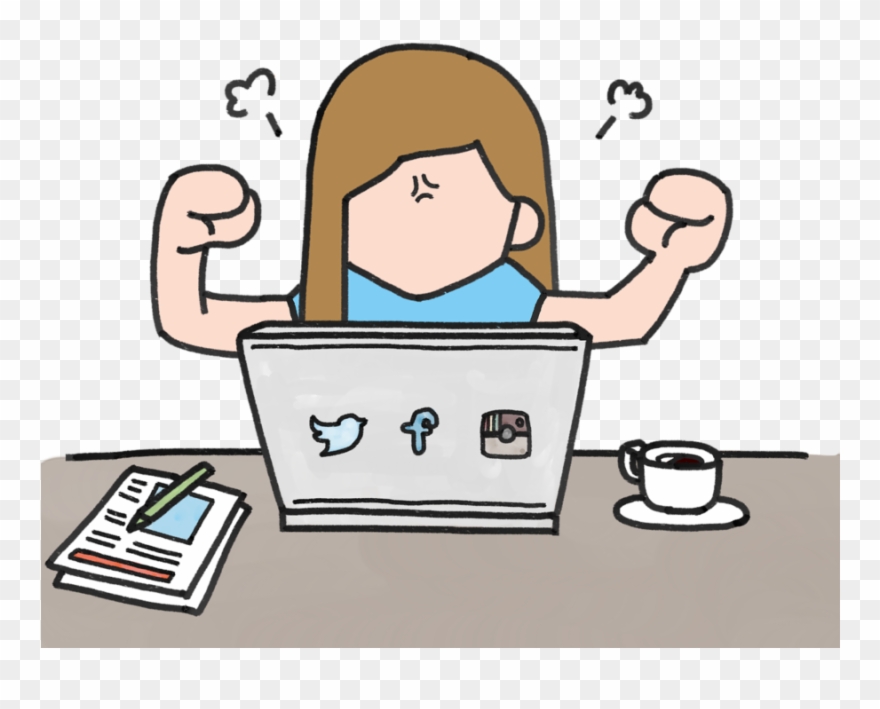 Depression Social Media Png Clipart