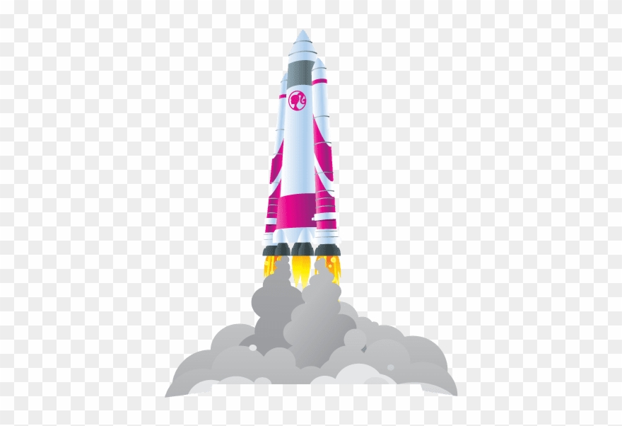 Shuttle Launch - Illustration Clipart