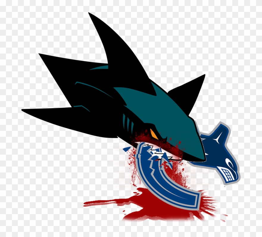 #stanleycupplayoffs #sjsharks #vancouvercanucks San - San Jose Sharks Clipart