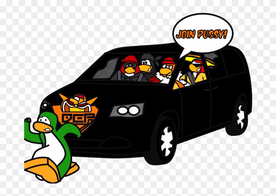 Cartoon , Png Download - Club Penguin Car Clipart