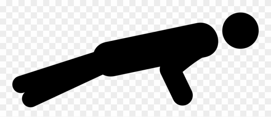Man Doing Push Ups Comments Clipart