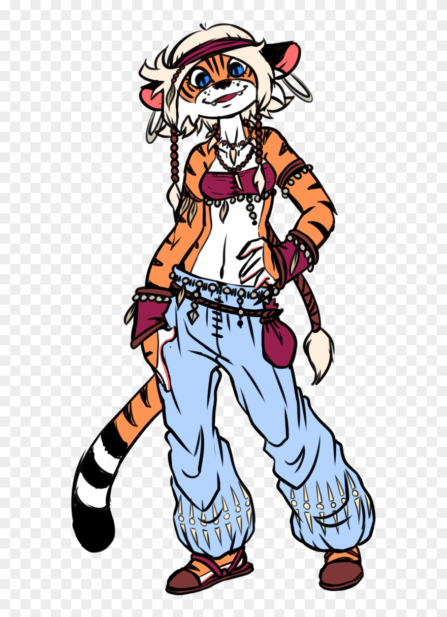 Which One You Like Most Tribal Outfit Or Harem Pants - Cartoon Clipart