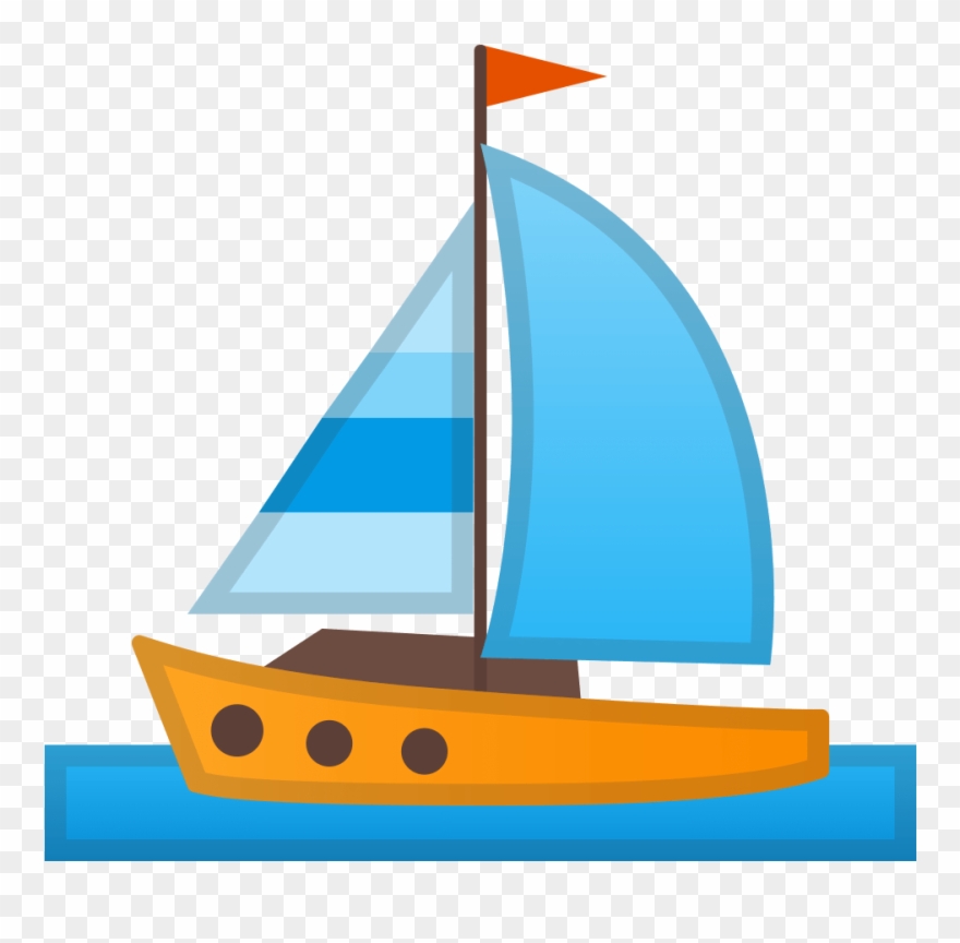 Speed Boat Clip Art - Emoticon Barca - Png Download