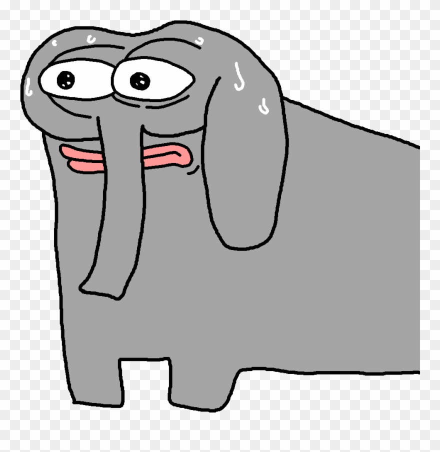 View Sweating , - 4chan Elephant Clipart