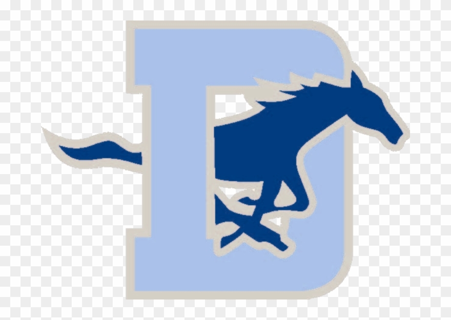 Mustang Clipart Morton - Downers Grove South High School Logo - Png Download