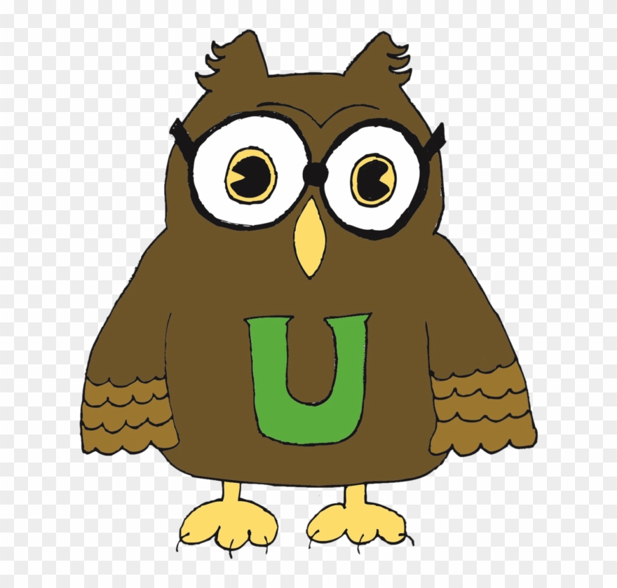 School Owl Clip Art - Cartoon - Png Download