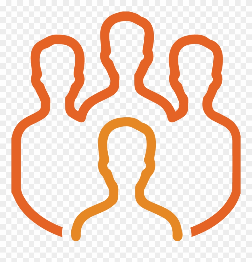11-crowd - Vector Icon Png Friend Clipart